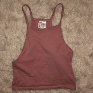 H&M mauve/pink tank top